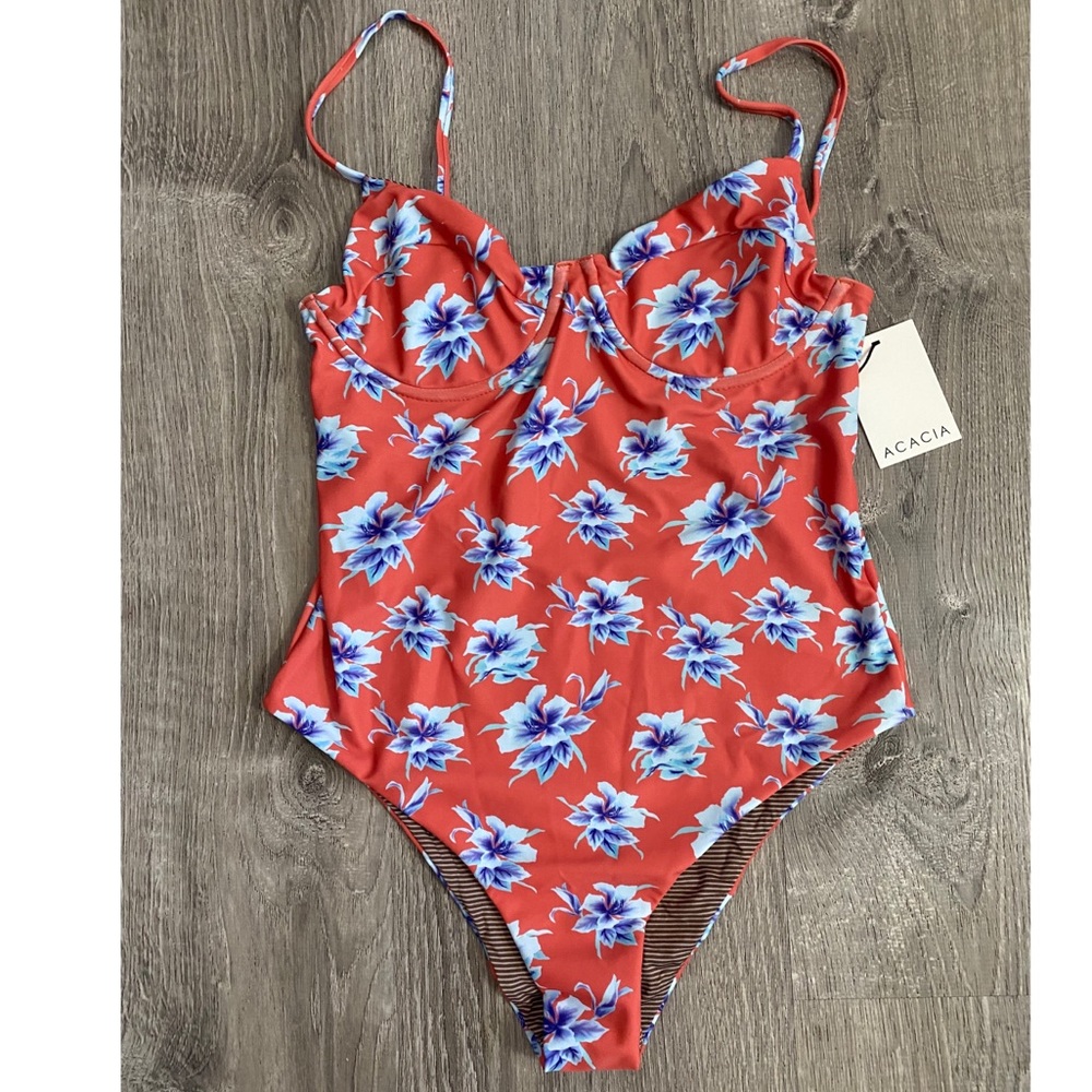Acacia Swimwear Marlow in Vintage Aloha